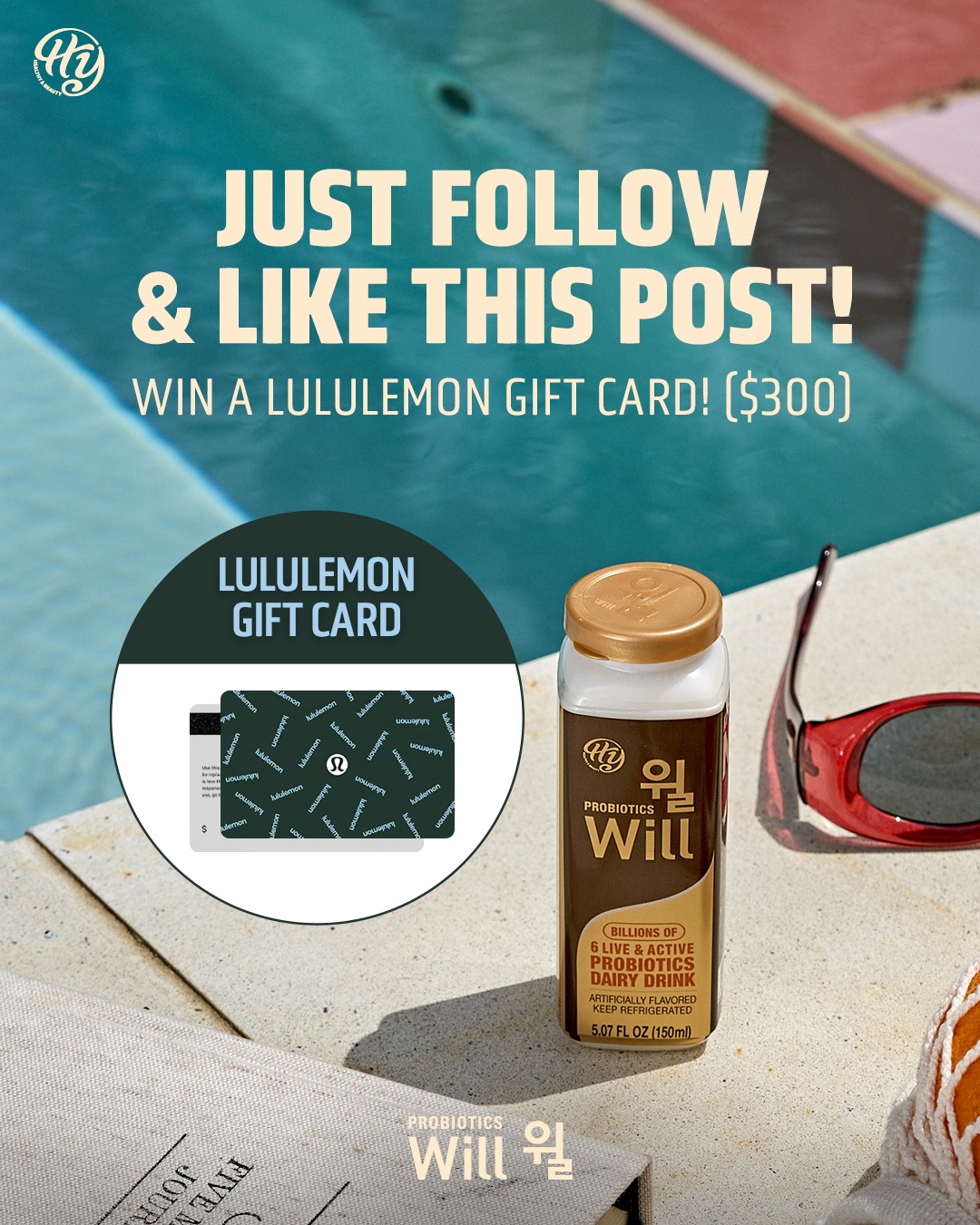 Will Follow and Like alternate English social creative